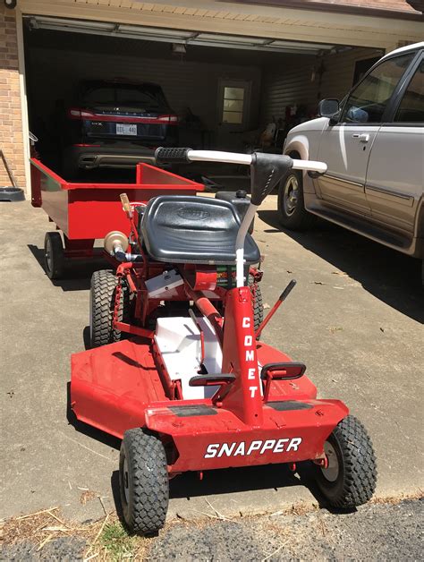 Restored Snapper Comet Lawn Mower 2019