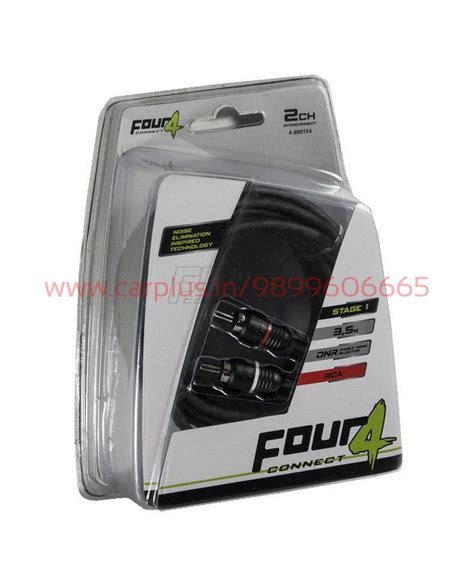FOUR CONNECT STAGE1 RCA-CABLE-0.75M – CARPLUS