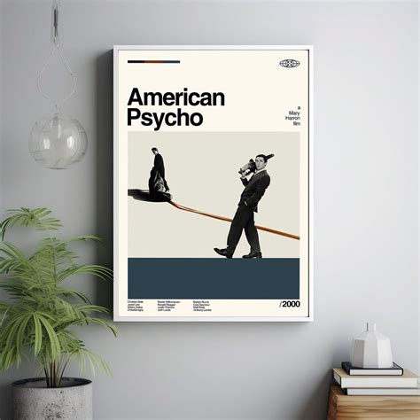 American Psycho Poster, Mary Harron Film, American Psycho Movie Poster ...