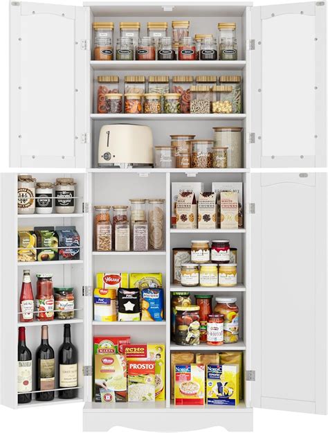 HOSTACK Kitchen Pantry Storage Cabinet, 64 Tall India | Ubuy