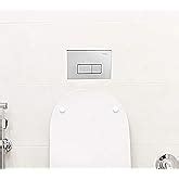 Hindware Flush Plate 508177 PVC Cute GL (Chrome, 1-Piece) : Amazon.in ...