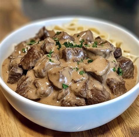 Crockpot Beef Stroganoff – Recipe quick and easy