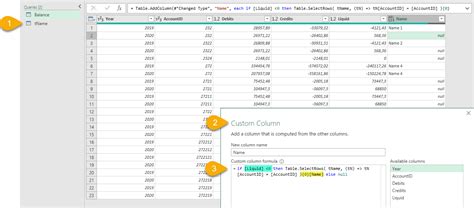 Image result for Closing Daily Balance Formular in Power Query