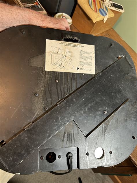 Vintage Rare Sugar Free Dr Pepper Lighted Clock Works (light is out ...