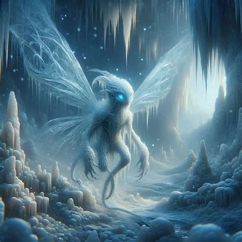 DND - Ice Mephit - AI Generated Artwork - NightCafe Creator