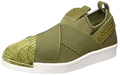 Buy adidas Originals Women's Superstar Slipon W Olicar/Olicar/Ftwwht ...