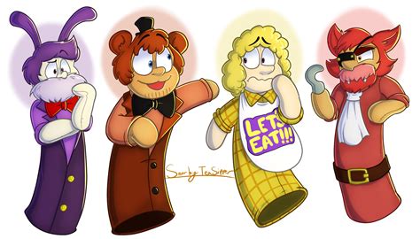 Little Musical Puppets (FNAF Fanart) by SnarkyTeaSipper on DeviantArt