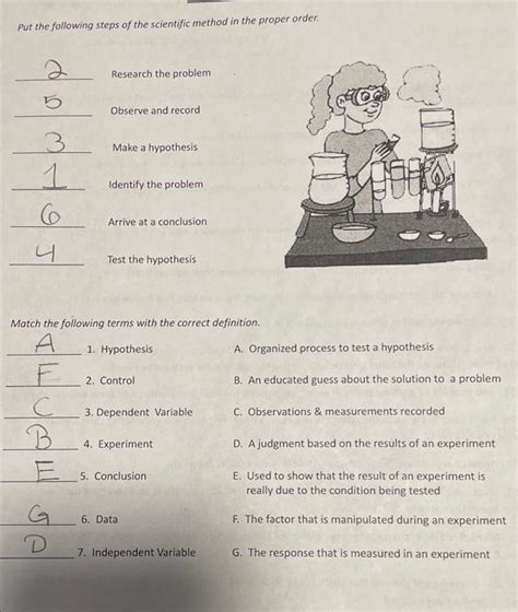 Image result for Scientific Method Exercise