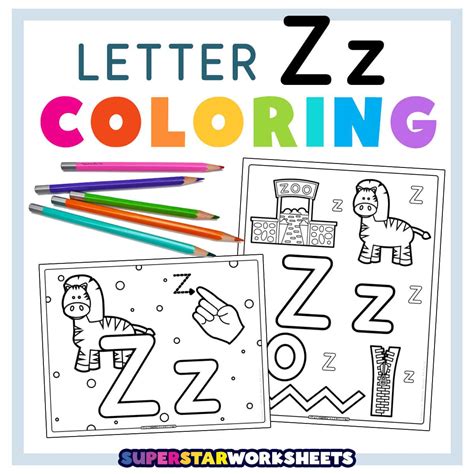 Letter Z Coloring Page Printable Pdf - Infoupdate.org