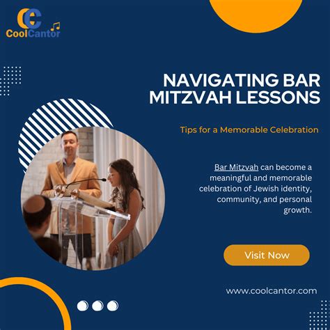 Navigating Bar Mitzvah Lessons: Tips for a Memorable Celebration