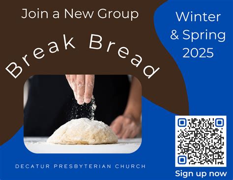 Break Bread, Winter 2025 - Decatur Presbyterian Church