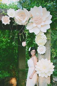 Paper Wedding Flowers by Paper Flower Wedding Inspiration 100 Layer Cake Paper Wedding Flowers