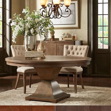 60 inch round dining room table