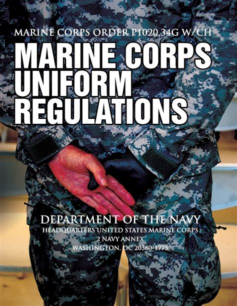 MARINE CORPS ORDER P1020.34G W/CH: Navy, Department of the ...