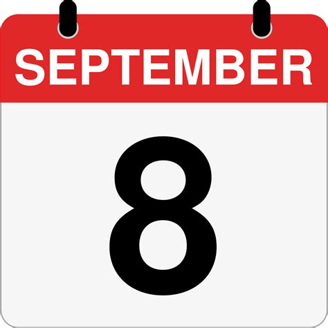 How Many Days Until September 8th? - Inch Calculator