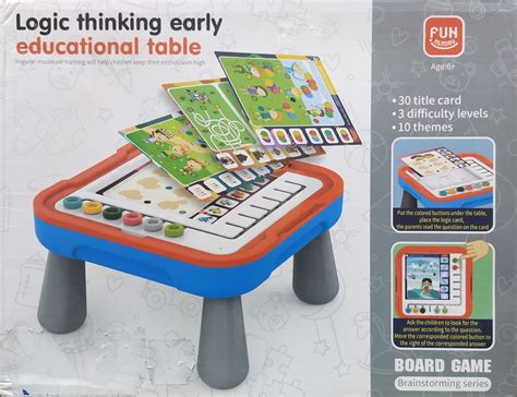 Logic Thinking Early Educational Table | Kids Toy Club - Toys & Books ...