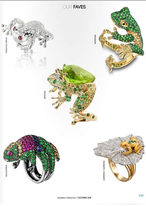 The "Reinette" frog ring by Morphée Joaillerie in The Jewellery ...