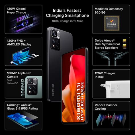 Mi 11i Hypercharge 5G (128 GB Storage, 6 GB RAM) Online at Best Price ...