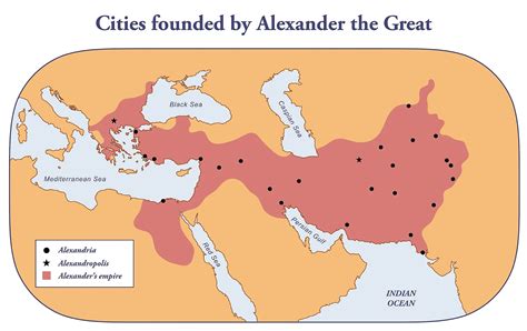 Alexander The Great Conquests 50 Alexander The Great Map Stock Photos,