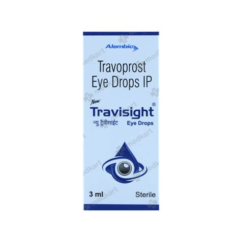 TRAVISIGHT EYE DROPS 3 ML: Price, Composition, Uses, Side effects ...