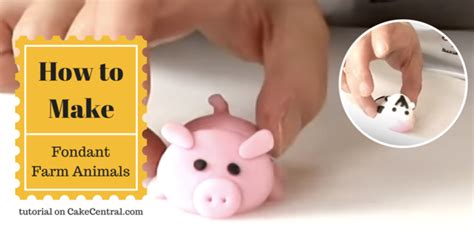 Image result for Animals Fondant Tutorial