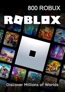 ROBLOX 800 ROBUX Gift Card with Game Add-On Price in India - Buy ROBLOX ...