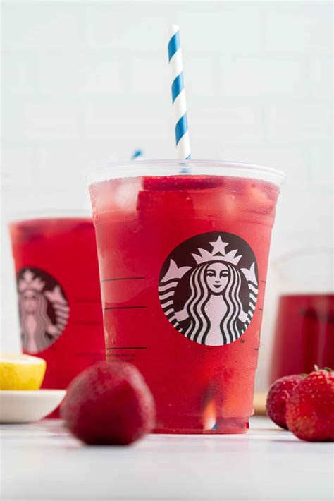 Strawberry Açaí Starbucks Refresher | The Bewitchin' Kitchen