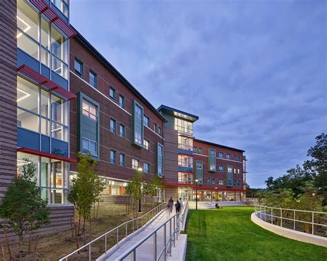 Skyline Hall at William Paterson University in New Jersey has some FA ...