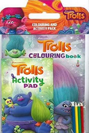 Buy Trolls Colouring Book and Activity Pack Book Online at Low Prices ...