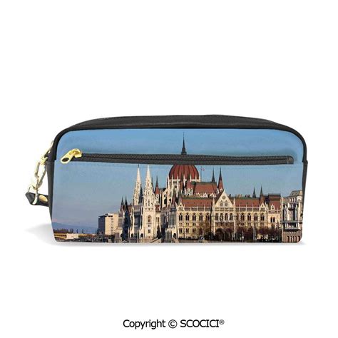 Students PU Pencil Case Pouch Women Purse Wallet Bag Parliament ...