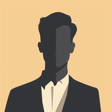 No Face Man in Business Suit 的图像结果