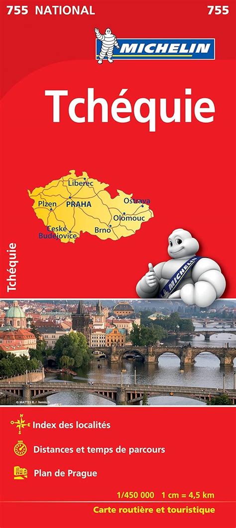 Buy Czechia - Michelin National Map 755 (Michelin National Maps) Book ...