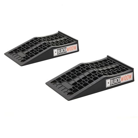 Black Widow Garage Plastic Low Profile Car Ramps, 10,000 lb. Capacity - Walmart.com