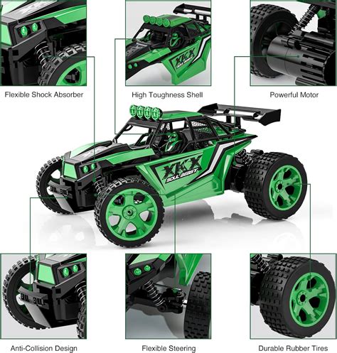 Buy Tecnock RC Car for Kids,2.4GHz 20 KM/H High Speed Remote Control ...