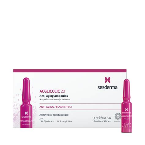 ACGLICOLIC 20 Ampollas | SESDERMA