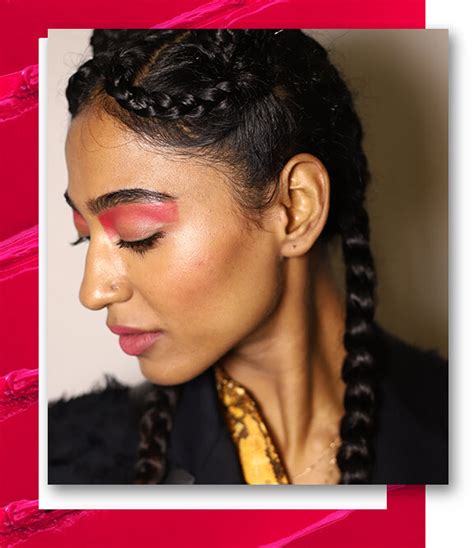 Red Cut Crease Block – Lakmē