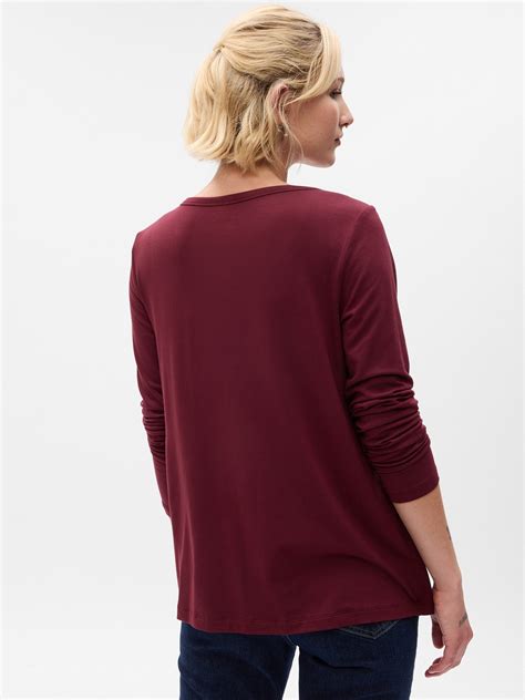 Maternity Double-Layer Nursing T-Shirt | Gap