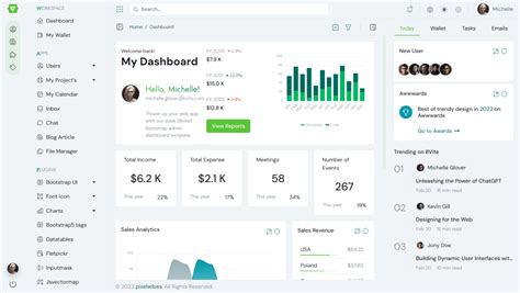 [Bvite] Admin dashboard Template & Ui Kit