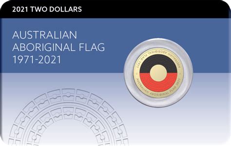 Celebrate Indigenous Culture: Discover the Beauty of the  Coin Featuring the Aboriginal Flag