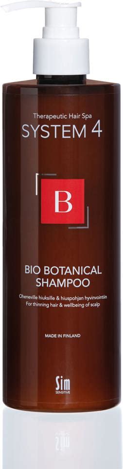 Sim Sensitive Bio Botanical System 4 Shampoo 500 ml | lyko.com
