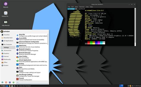 Linux Lite 64-Bit 的图像结果