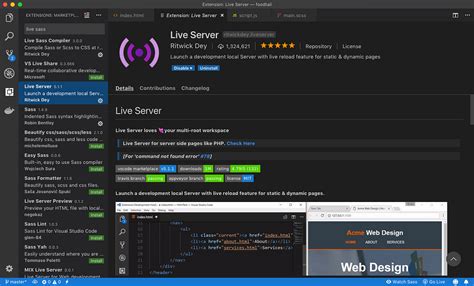 Image result for SCSS Compile to CSS with Visual Studio Code