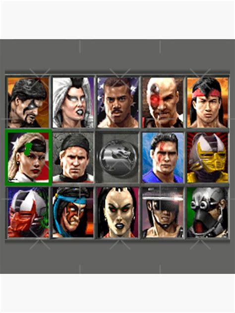 "Mortal Kombat 3 Character Select " Photographic Print for Sale by ...