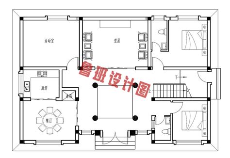 15x10米二层田园风格农村自建房_轩鼎建筑设计 - 二层别墅设计图 - 别墅图纸商城