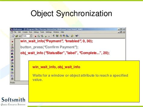 WinRunner Automation Testing 的图像结果