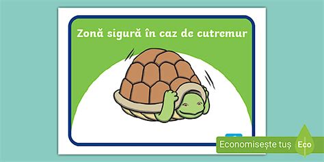 Zonă sigură în caz de cutremur Planșă