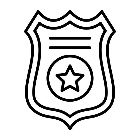 Police Badge Drawings