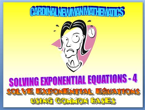 Exponential Expression with a Single Base 的图像结果