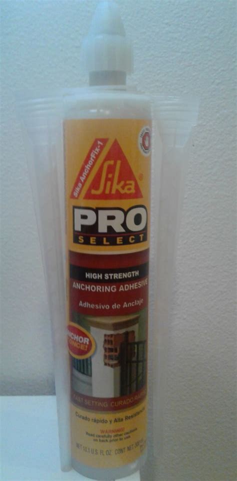 Buy Sika Anchoring Adhesive High Strength Pro Select 10.1oz Sika ...