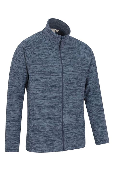Buy Mountain Warehouse Blue Snowdon Full Zip Fleece - Mens from the ...